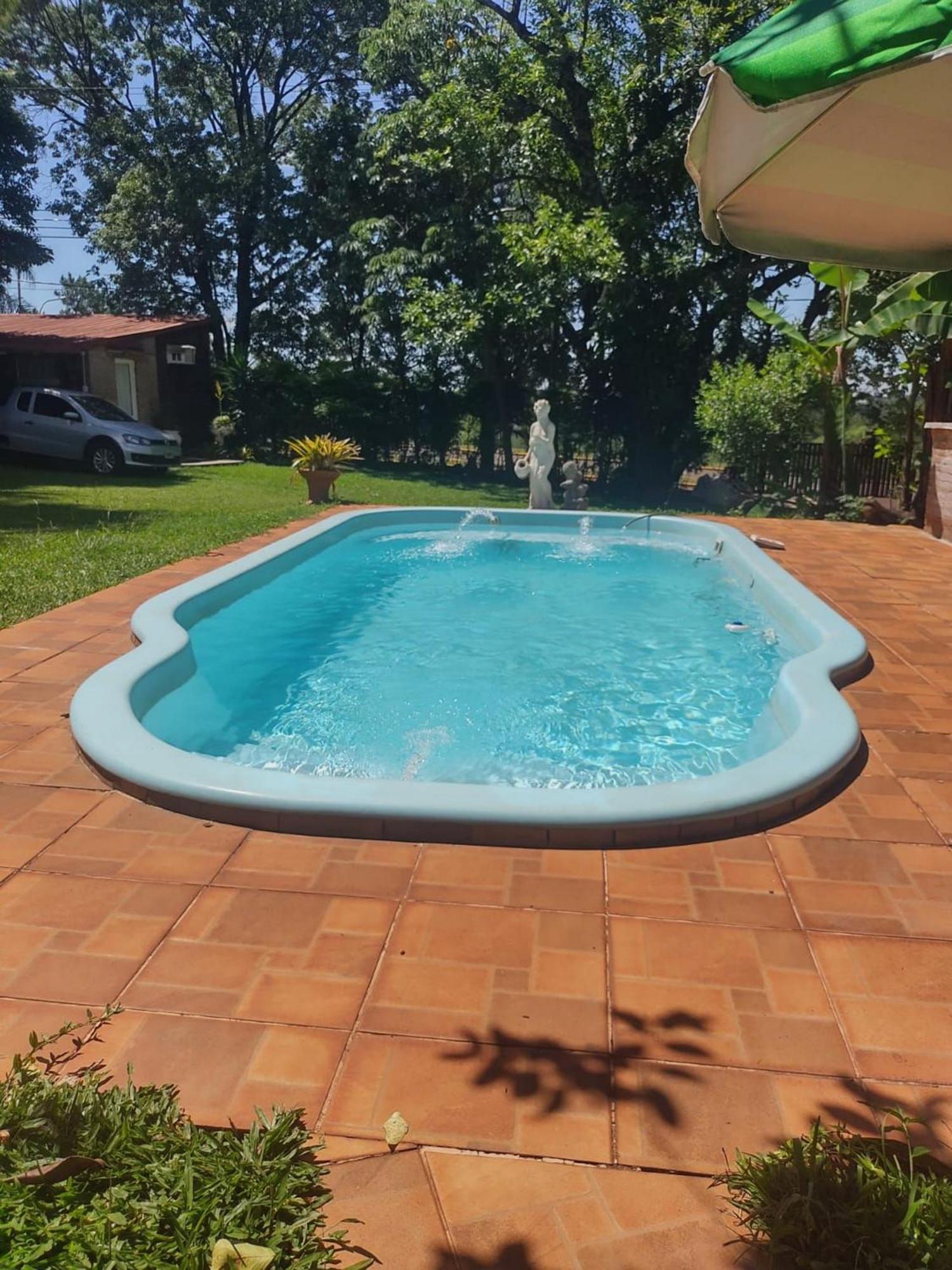 Cabanas Con Piscina En La Entrada De Oberá Exterior photo